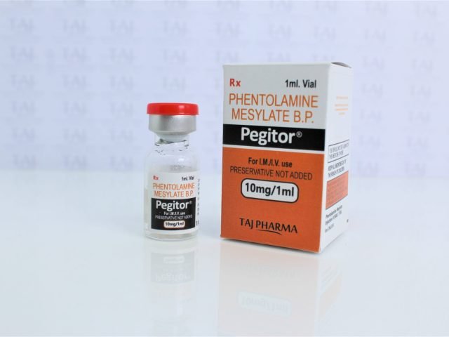 Phentolamine mesylate injection BP 10mg/ml