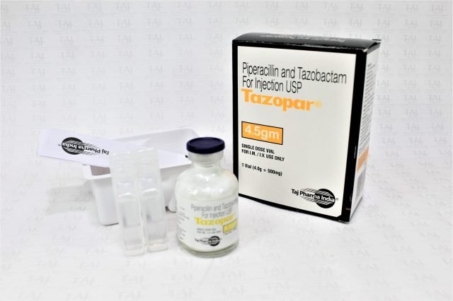 Piperacillin and Tazobactam for Injection USP 4.5gm