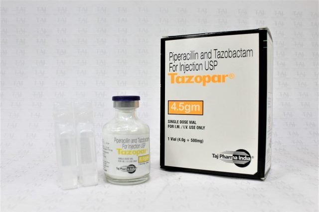 Piperacillin & Tazobactam for Injection USP 4.5g 