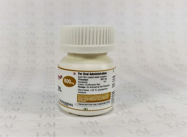  Piracetam Tablets 800mg Taj Pharmaceuticals