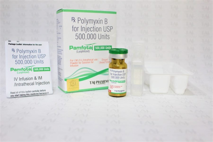 Polymyxin-B Sulphate For Injection USP 50,000 units