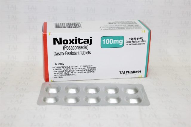 Posaconazole Gastro-Resistant Tablets 100mg (Noxitaj)