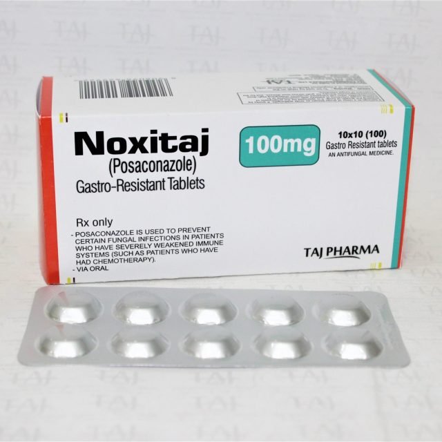 Posaconazole Gastro-Resistant Tablets 100mg (Noxitaj)