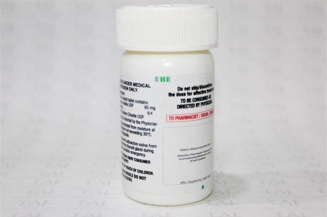 Potassium Iodide Tablets, USP 65mg