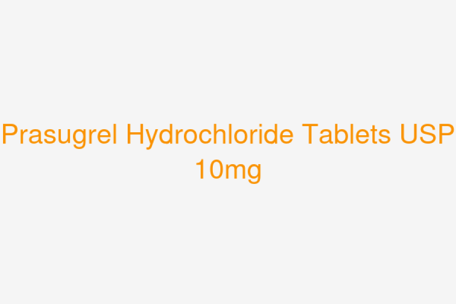 Prasugrel Hydrochloride Tablets USP 10mg