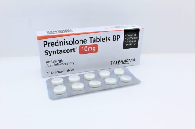 Prednisolone Tablets BP 10mg (Syntacort)