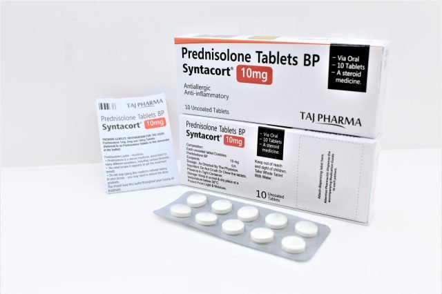 Prednisolone Tablets BP 10mg (Syntacort)