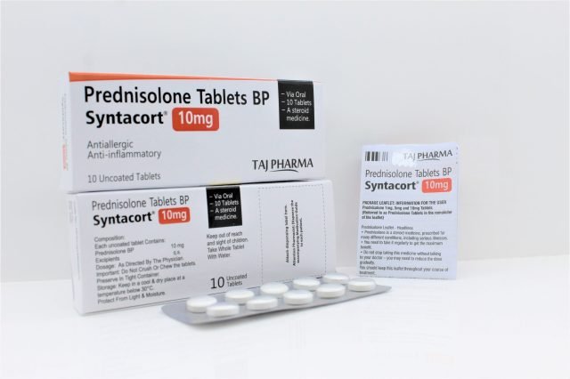 Prednisolone Tablets BP 10mg (Syntacort)