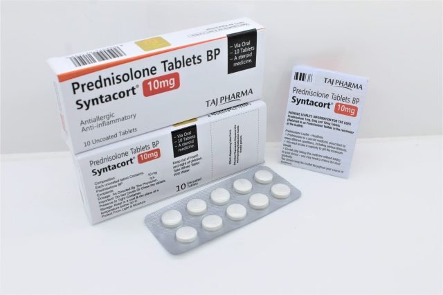 Prednisolone Tablets BP 10mg (Syntacort)