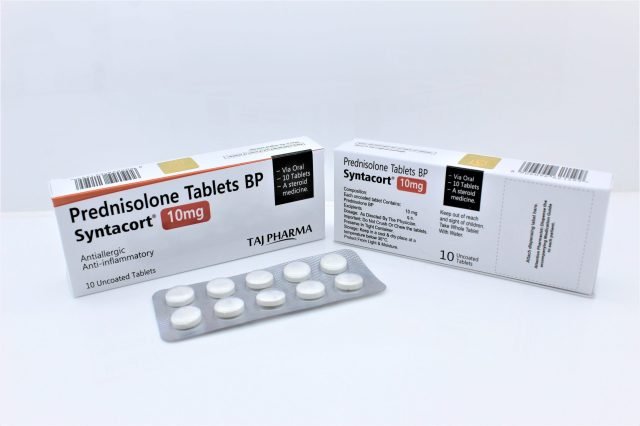 Prednisolone Tablets BP 10mg (Syntacort)