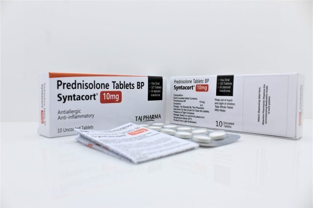 Prednisolone Tablets BP 10mg (Syntacort)