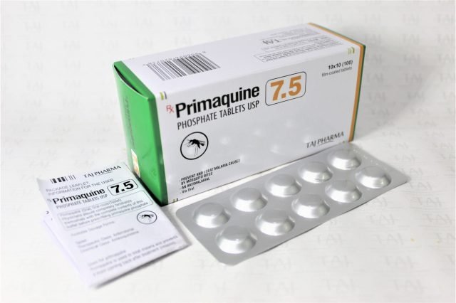 Primaquine Phosphate Tablets BP 7.5mg Taj Pharma