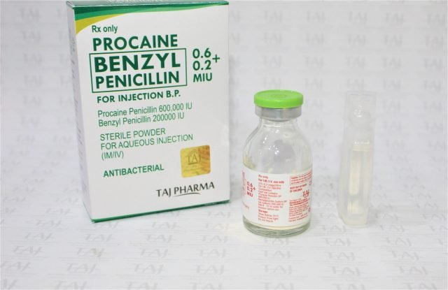 Procaine Benzyl Penicillin for Injection B.P. 0.6+0.2 MIU