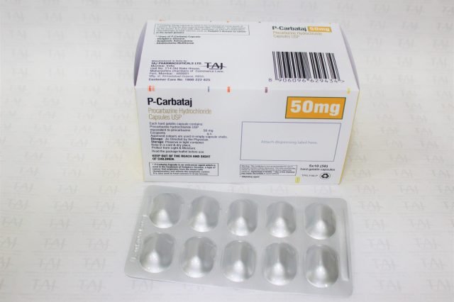 Procarbazine Hydrochloride Capsules USP 50mg 
