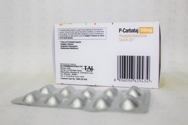 Procarbazine Hydrochloride Capsules USP 50mg 