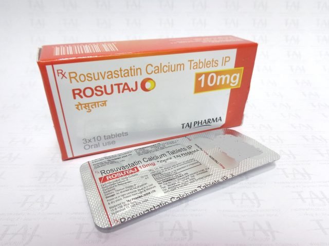 ROSUVASTATIN TABLETS IP 10 MG ROSUTAJ 10 