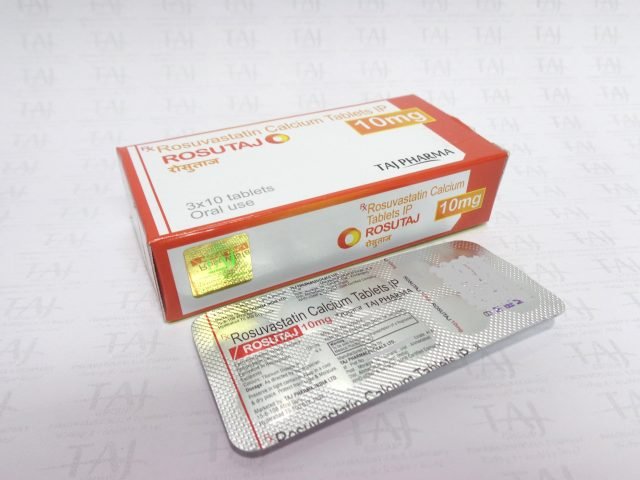 ROSUVASTATIN TABLETS IP 10 MG ROSUTAJ 10 