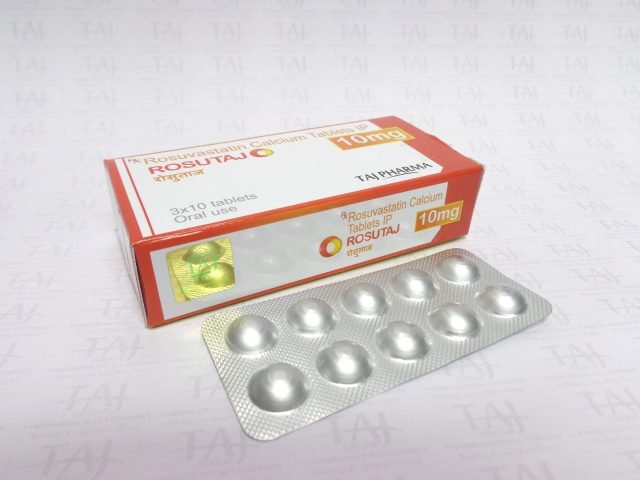ROSUVASTATIN TABLETS IP 10 MG ROSUTAJ 10 