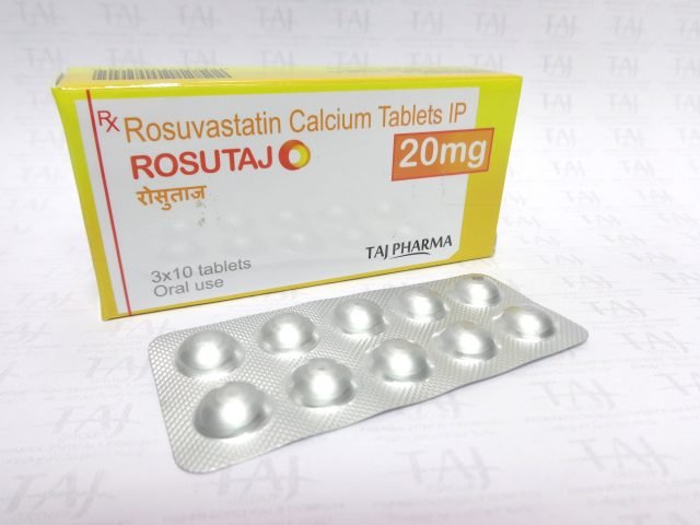 ROSUVASTATIN TABLETS IP 20 MG ROSUTAJ 20 