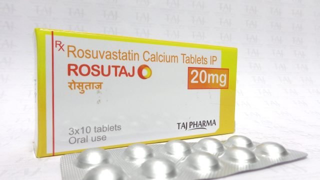 Rosuvastatin Calcium Tablets 20mg (ROSUTAJ) Taj Pharma