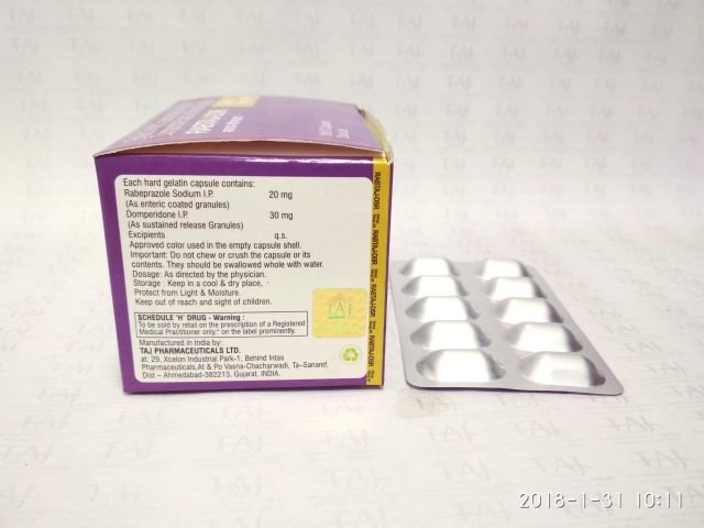 Rabeprazole Sodium & Domperidone SR Capsules-Rabtaj DSR