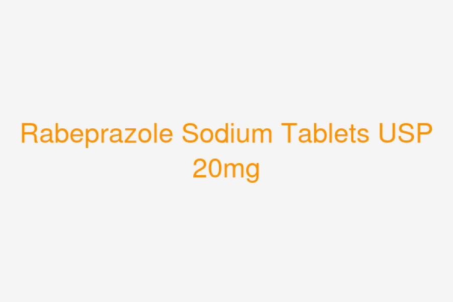 Rabeprazole Sodium Tablets USP 20mg