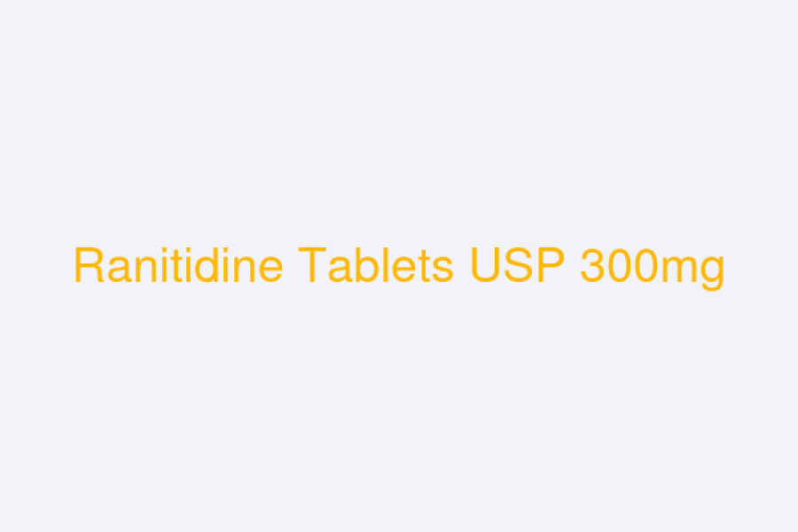 Ranitidine Tablets USP 300mg