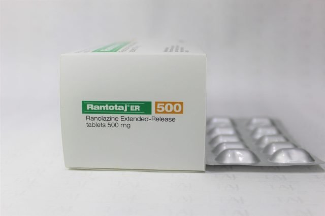 Ranolazine Extended-Release Tablets 500mg