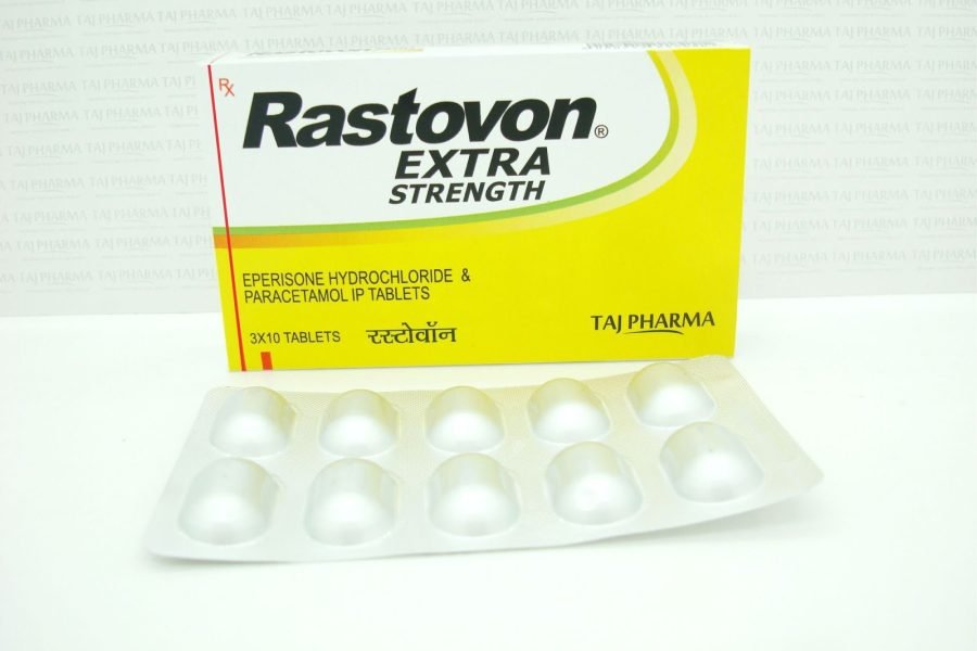 Eperisone Hydrochloride and Paracetamol Tablets (50mg+500mg)