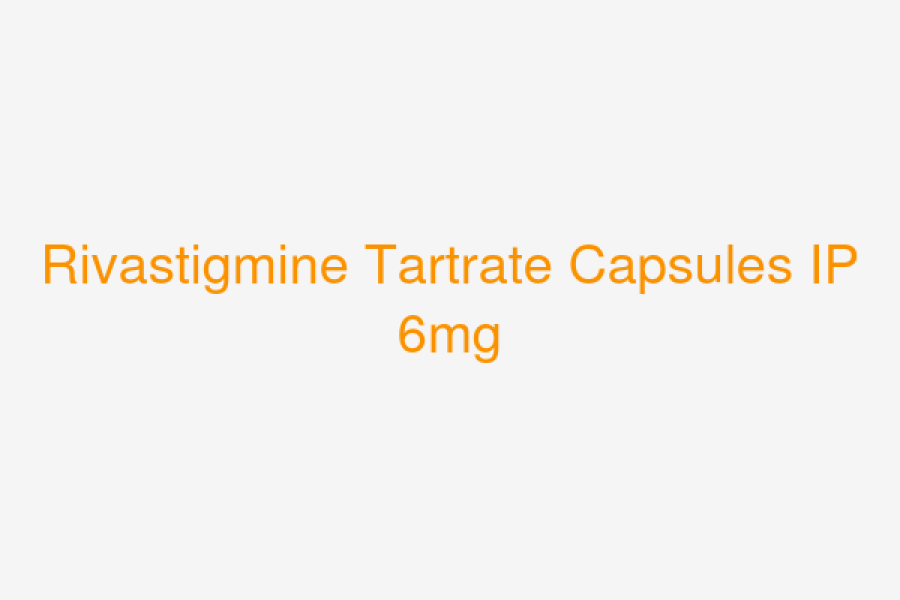 Rivastigmine Tartrate Capsules IP 6mg
