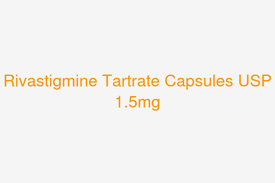 Rivastigmine Tartrate Capsule USP 1.5mg