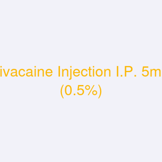 Ropivacaine Injection I.P. 5mg/ml (0.5%)