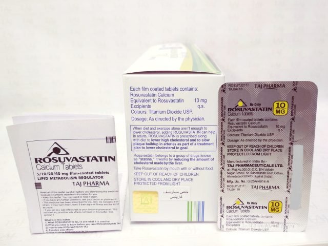Rosuvastatin Calcium Tablets 10mg