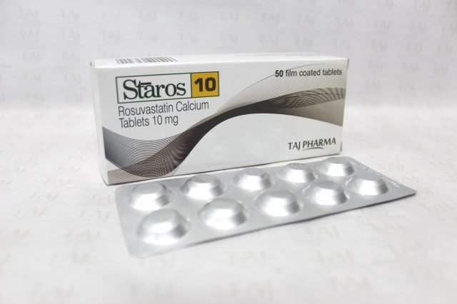 Rosuvastatin Calcium Tablets 10mg Taj Pharma