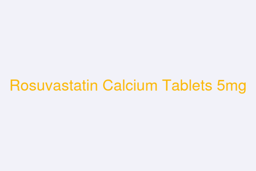 Rosuvastatin Calcium Tablets 5mg