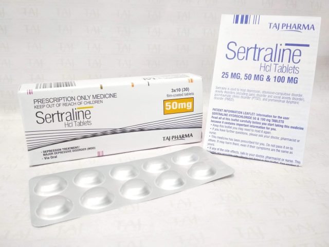 Sertraline HCl Tablets USP 50mg