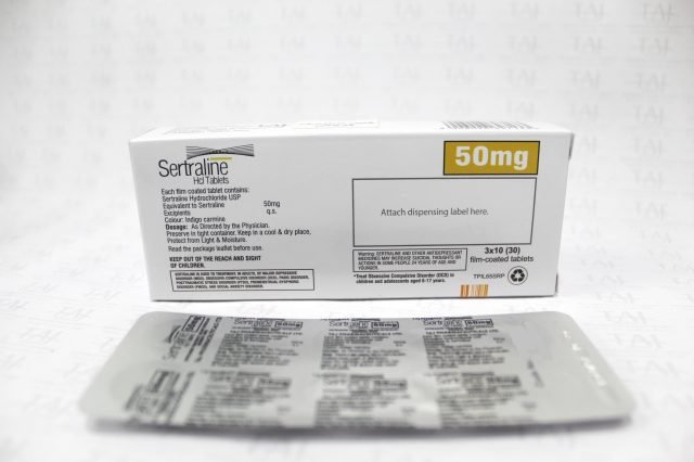 Sertraline HCl Tablets USP 50mg