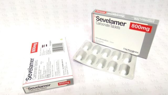 Sevelamer carbonate 800mg film-coated tablets