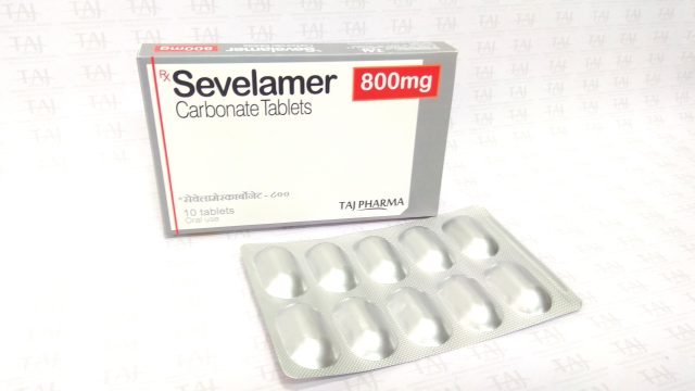Sevelamer carbonate 800mg film-coated tablets