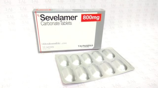 Sevelamer Carbonate Tablets 800mg Taj Pharma
