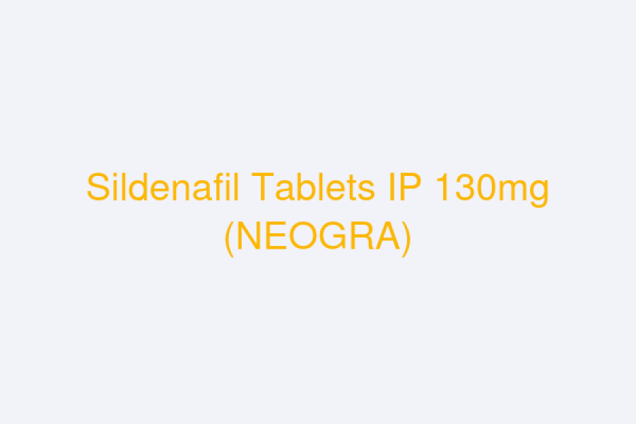 Sildenafil Tablets IP 130mg (NEOGRA)
