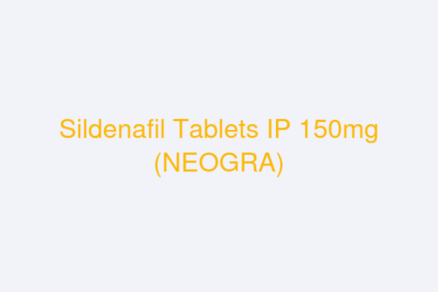 Sildenafil Tablets IP 150mg (NEOGRA)