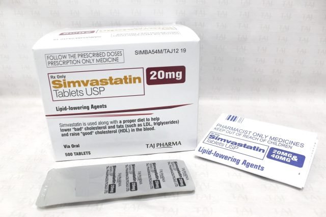 Simvastatin Tablets USP 20mg
