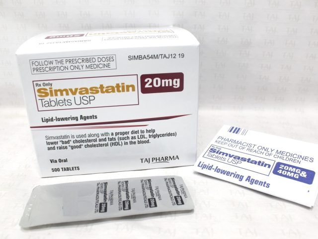 Simvastatin Tablets USP 20mg