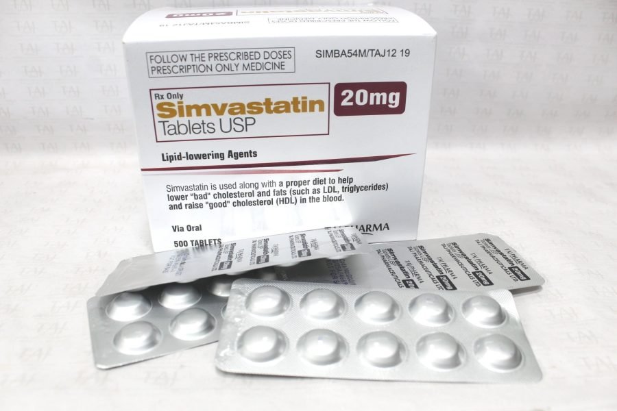 Simvastatin Tablets USP 20mg Taj Pharma