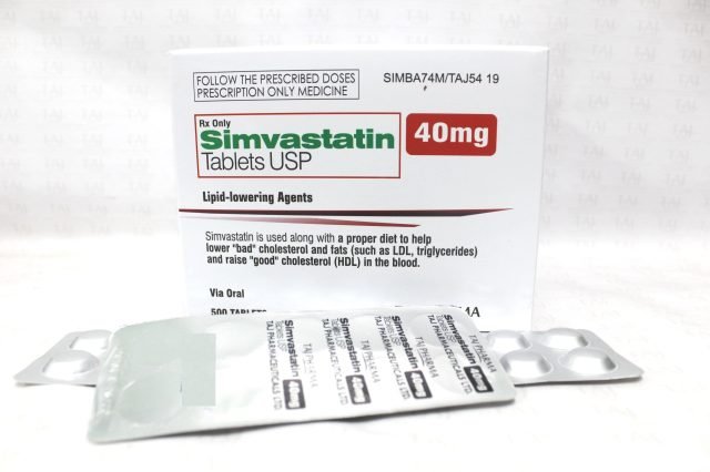 Simvastatin Tablets USP- 40 mg -Taj Pharma