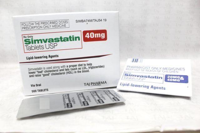 Simvastatin Tablets USP 40mg