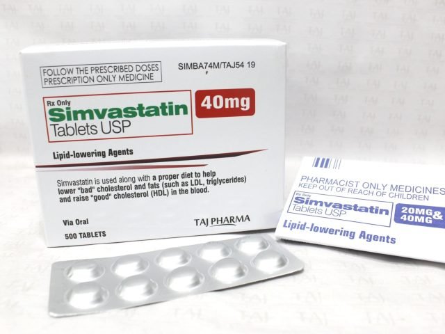 Simvastatin Tablets USP 40mg