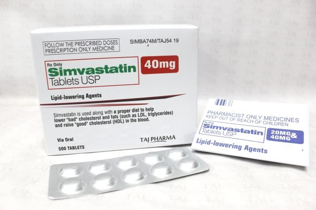 Simvastatin Tablets USP- 40 mg Taj Pharma