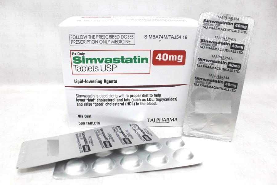 Simvastatin Tablets USP 40mg Taj Pharma